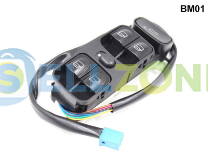 Κονσόλα, διακόπτης ηλεκτρικών παραθύρων για Mercedes C class W203 - BM01